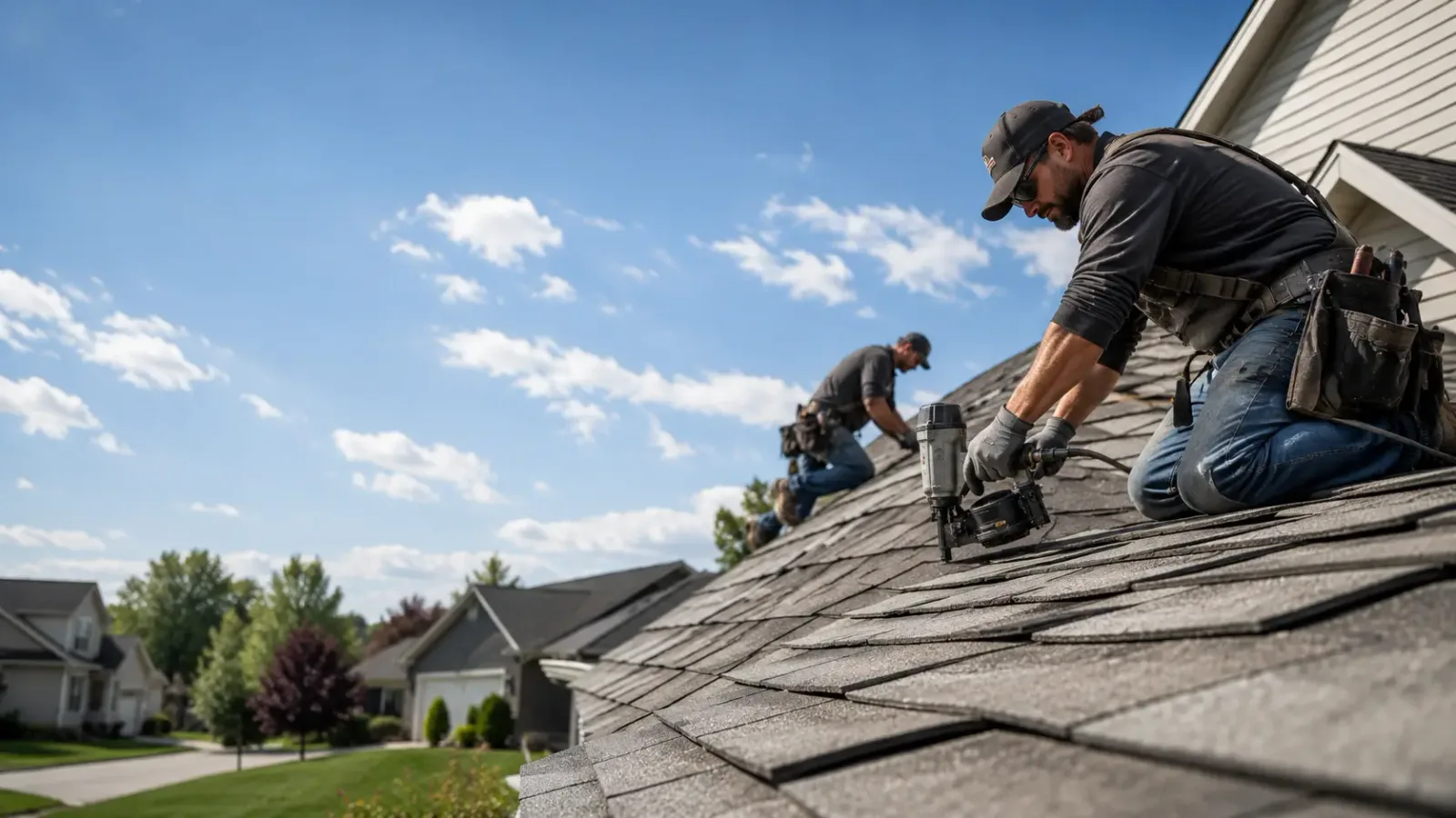 Storm Damage Roof Repair in Winchester, KS near me